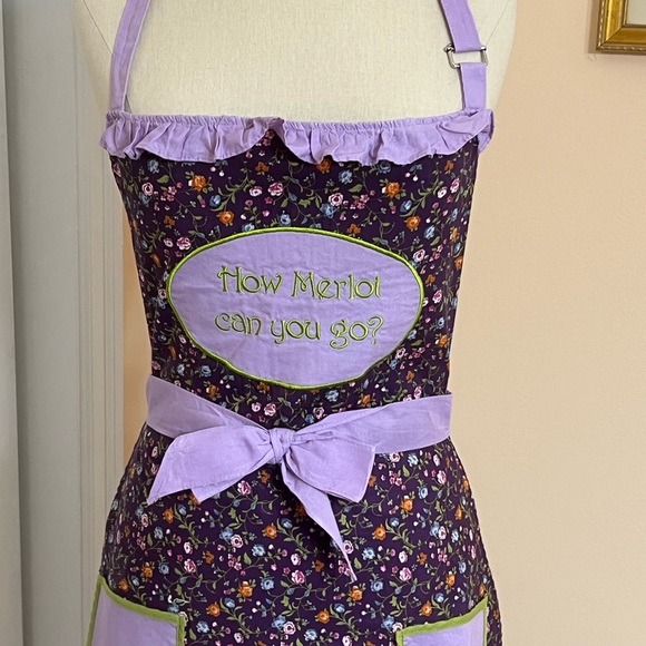 Cute Cotton Bib Apron!! - Picture 5 of 8